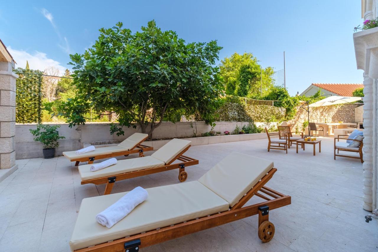 Luxury Stone Villa Nevija 2022 Private Villa Milna  Exterior photo