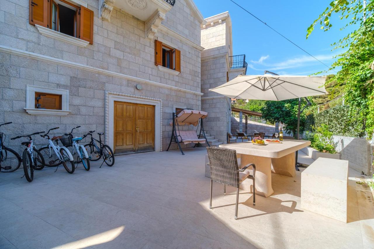 Luxury Stone Villa Nevija 2022 Private Villa Milna  Exterior photo